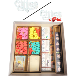Comprar Inserto Compatible con CITIES 2.0 (Base / Base + Expansión / Base USA) Barato