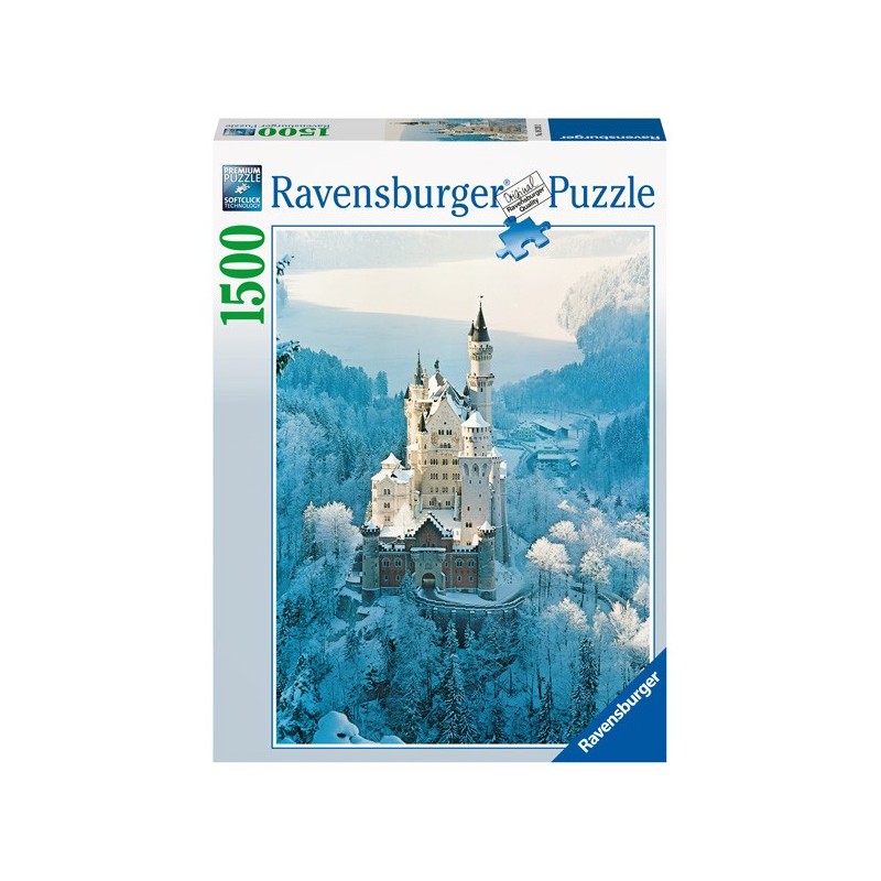 Puzzle 1500 Pz: Neuschwanstein En Invierno