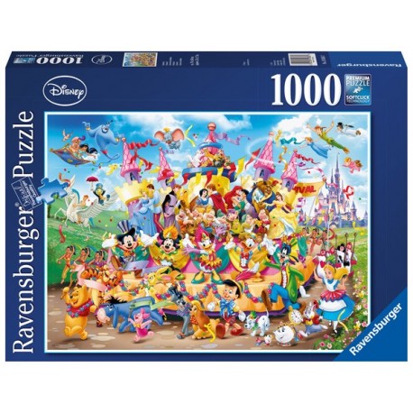 Puzzle 1000 Pz - Disney: Disney Carnaval