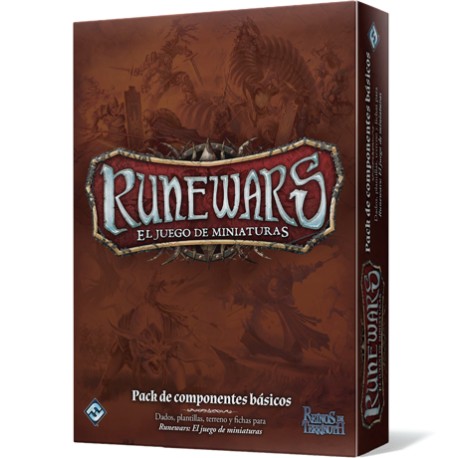 Runewars: El juego de miniaturas - Pack de componentes básicos