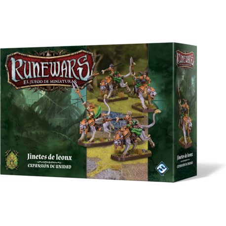Runewars: El juego de miniaturas - Jinetes de leonx