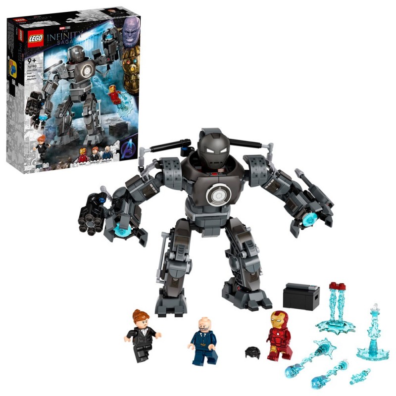Series de tiempo Cabaña terminar Comprar LEGO-76190 Iron Man: Caos de Iron Monger Barato