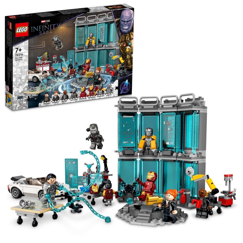 once Abreviatura diferencia Comprar LEGO-76216 Armería de Iron Man Barato