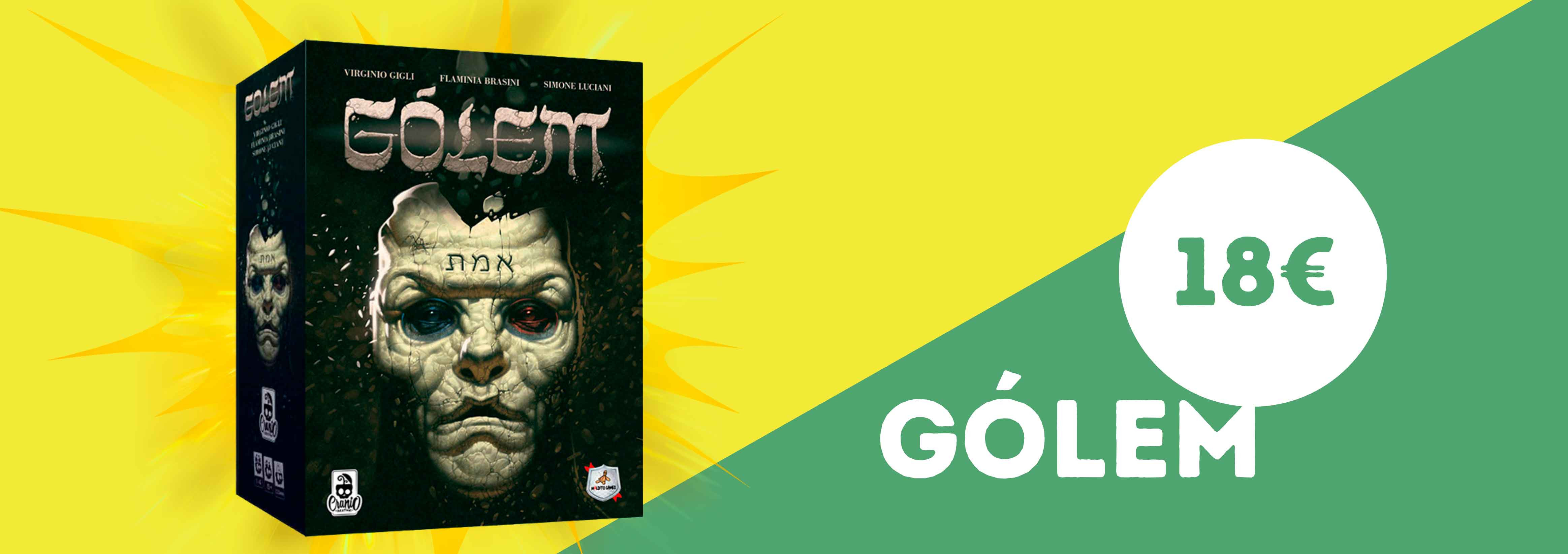 Golem de Maldito Games en español por 18 €: un eurogame experto con más del 70% de descuento y entrega 24 h.